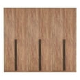 thumbnail image 1 of Lee 3-Piece Module Wardrobe Closet from Engineered Wood in Golden Brown, 1 of 20