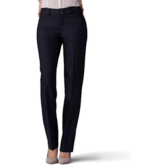 Lee 55% Cotton, 39% Polyester, 6% Spandex with Pockets, Pants (Women's 8)