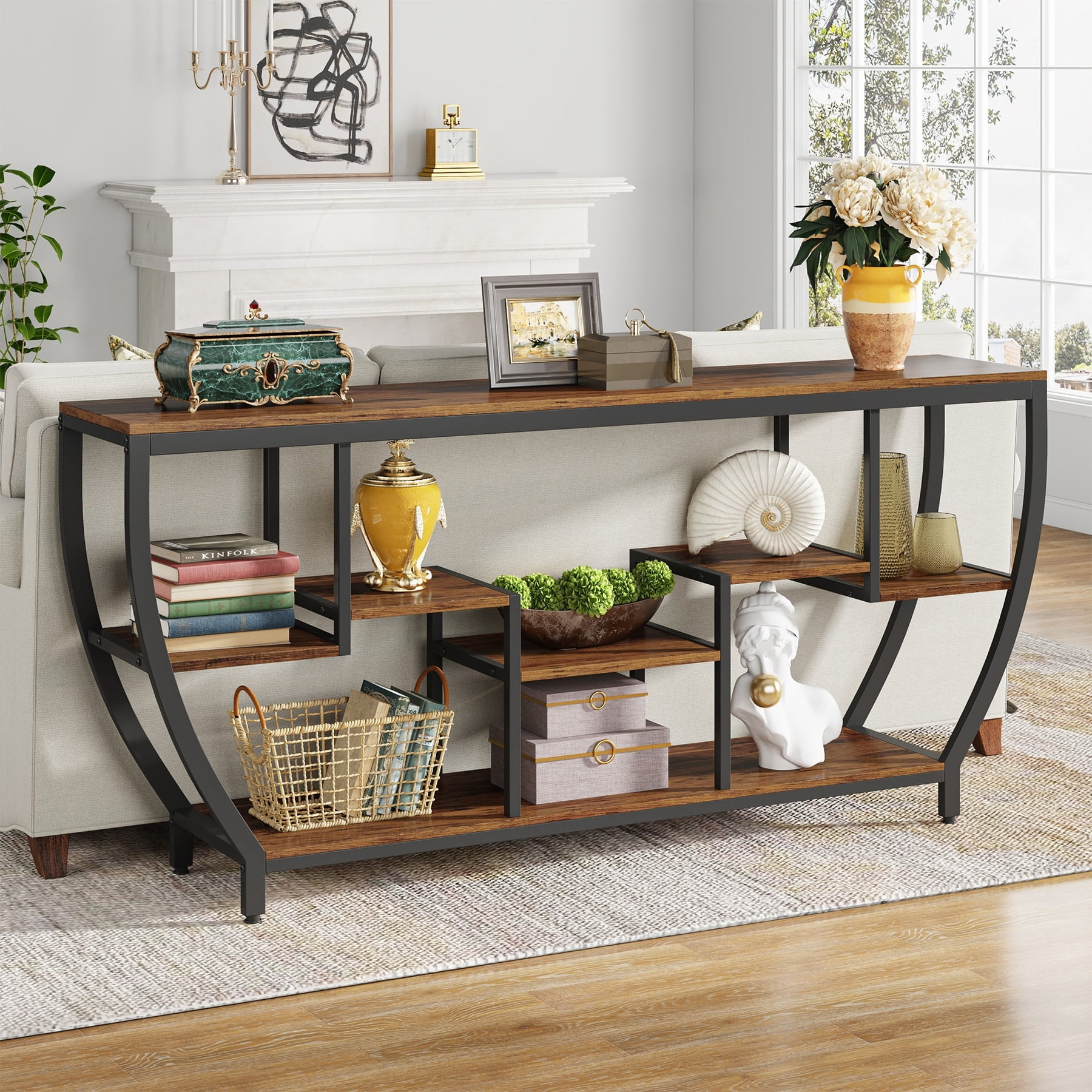 17 Stories Faithlyn 70.86'' Console Table