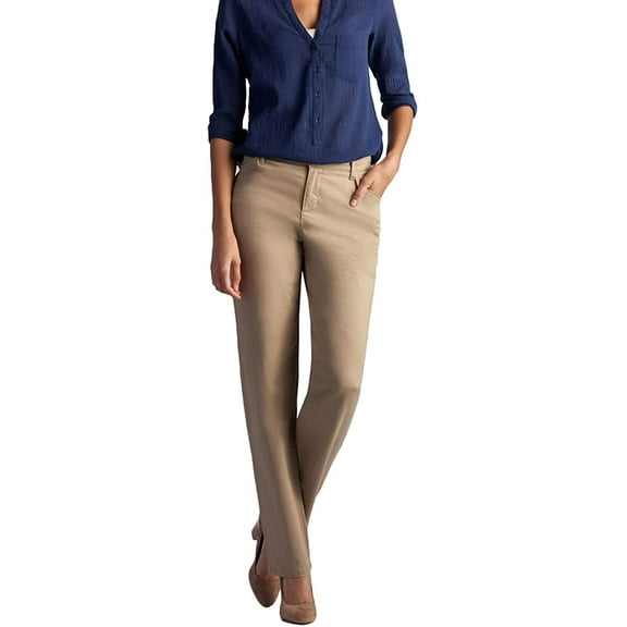 Lee All Day Straight Leg Pants Flax 20 M