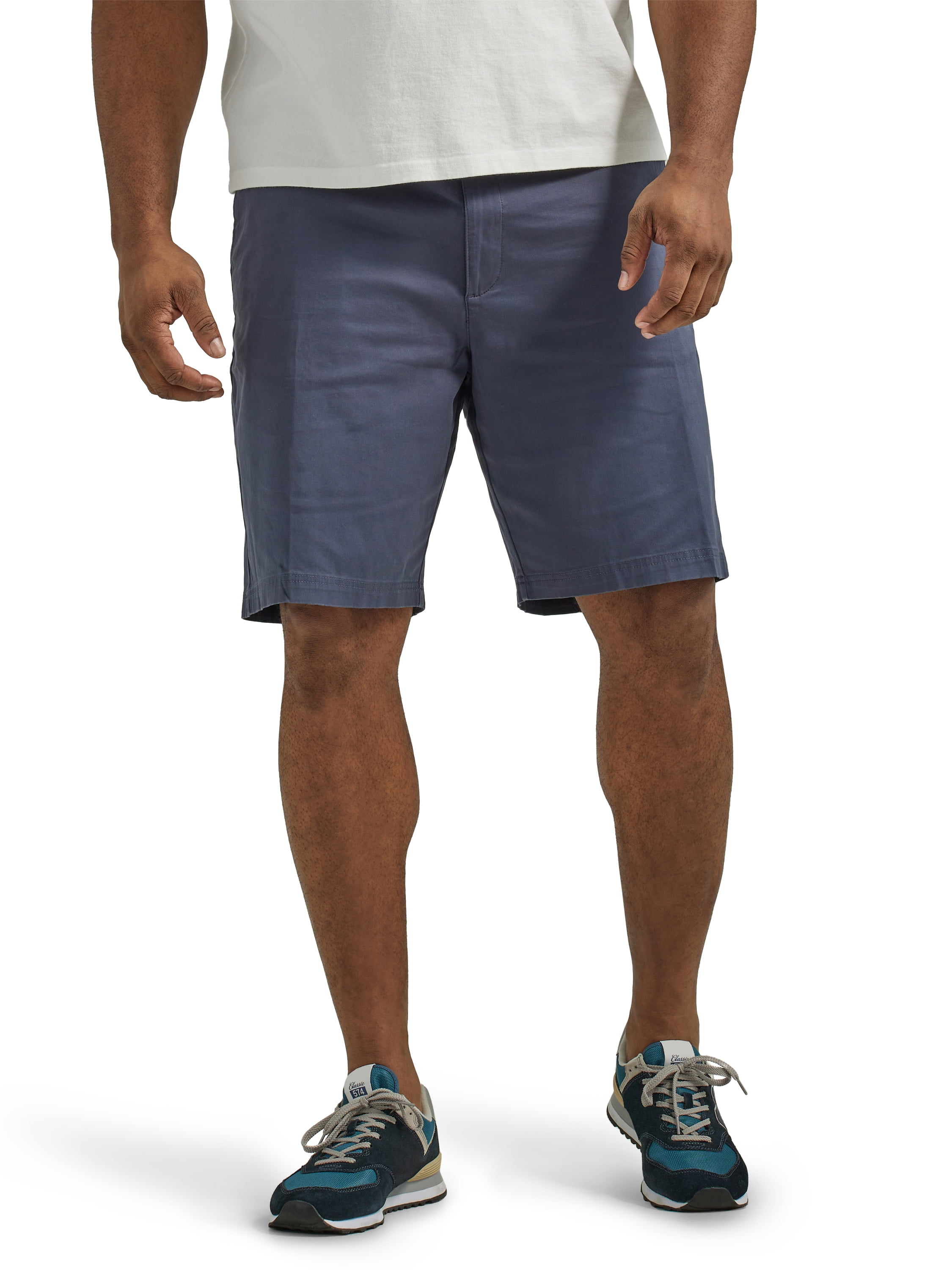 Lee Big Men's Extreme Comfort 10" Flat Front Short, Sizes 42-54