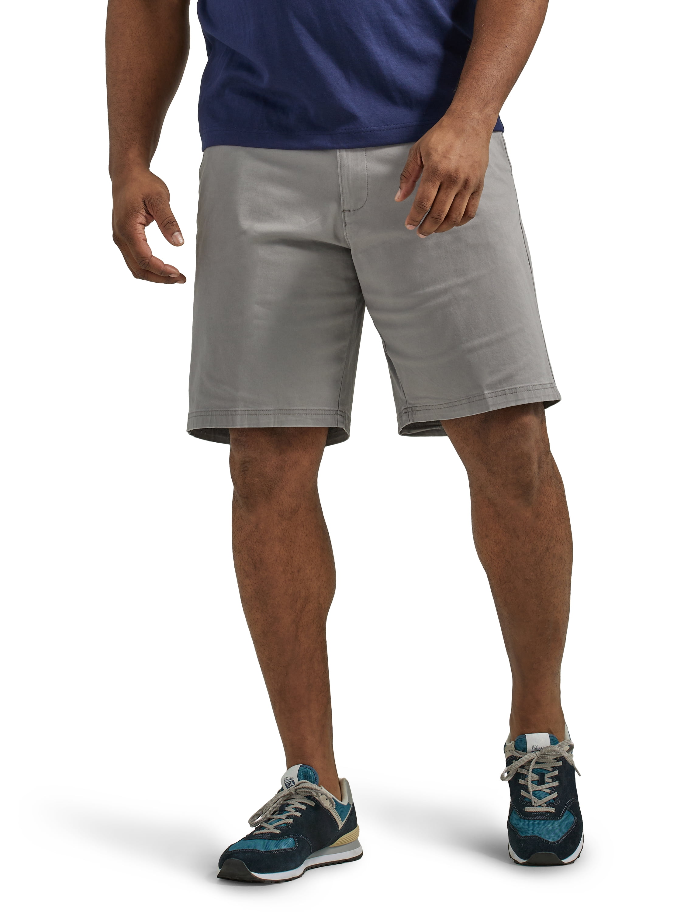 Lee Big Men's Extreme Comfort 10" Flat Front Short, Sizes 42-54