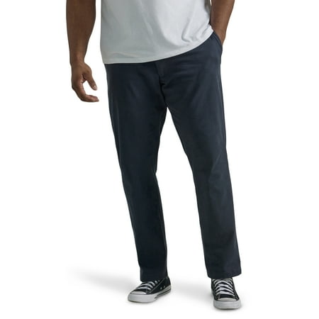 Lee® Big Men's Extreme Motion Relaxed Fit Flat Front Pant with Flex Waistband