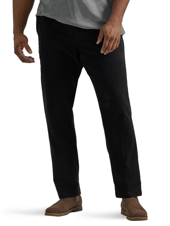 ® Big Men's Extreme Motion Relaxed Fit Flat Front Pant with Flex Waistband
