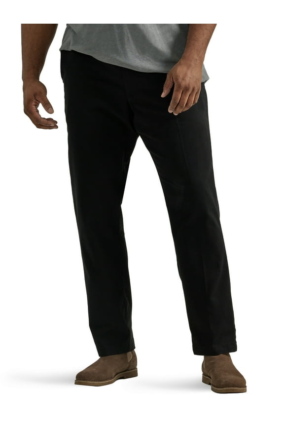 ® Big Men's Extreme Motion Relaxed Fit Flat Front Pant with Flex Waistband