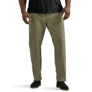 Lee  Big Men's Extreme Motion Relaxed Fit Flat Front Pant with Flex Waistband