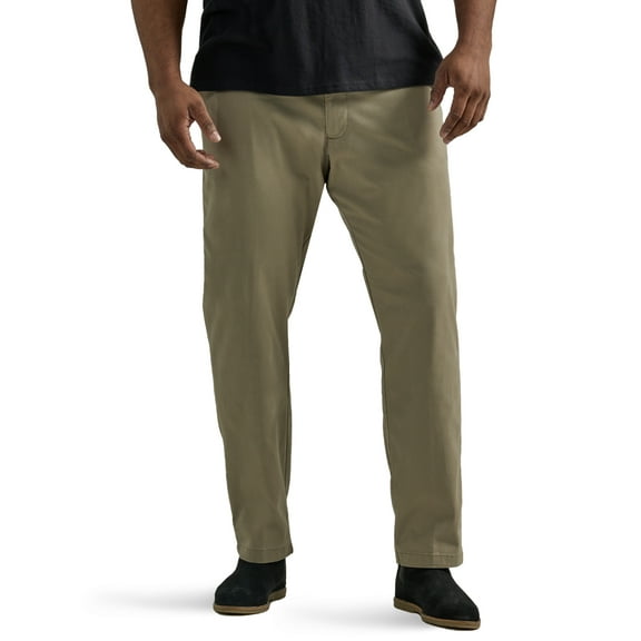 Lee® Big Men's Extreme Motion Relaxed Fit Flat Front Pant with Flex Waistband