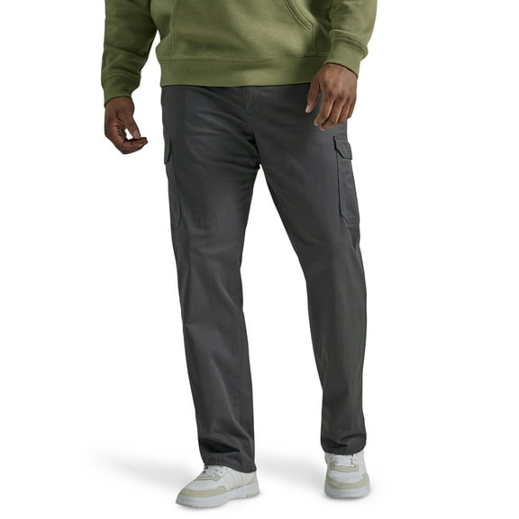 Lee® Big Men's Extreme Motion Straight Fit Twill Cargo Pant with Flex Waistband
