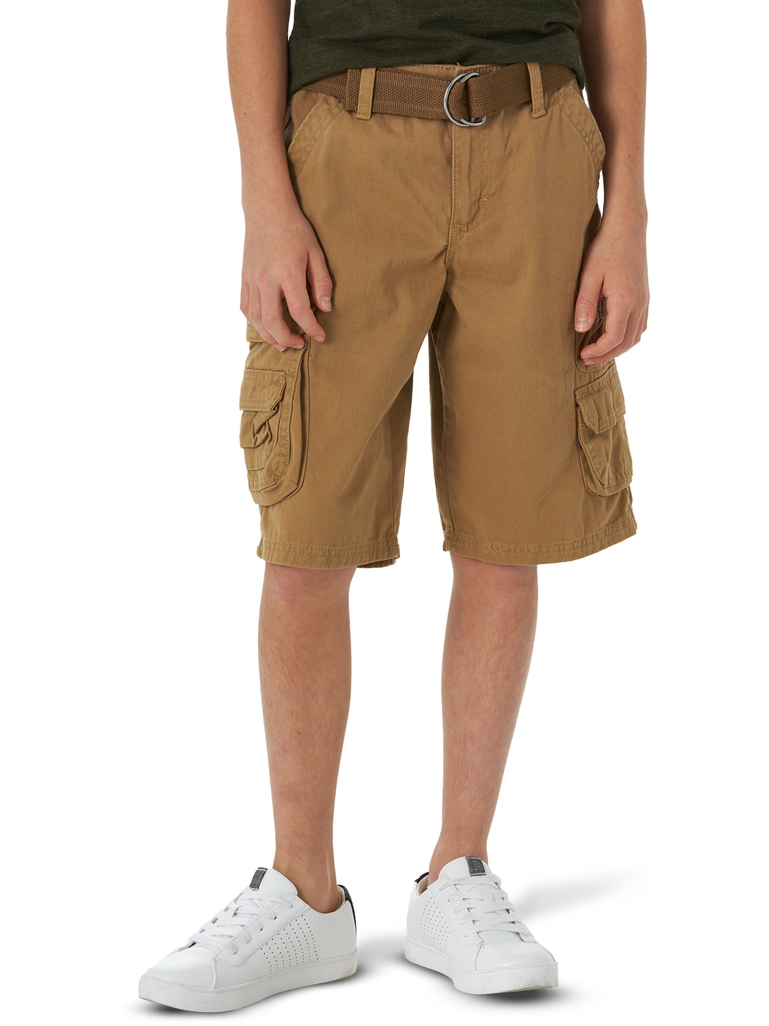Lee Boys Belted Cargo Short Sizes 4 18 and Husky Walmart
