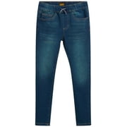 LEE Boys' Jeans - Pull On Tapered Fit Comfort Stretch Knit Denim Jeans (2T-20)