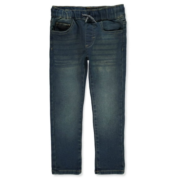 Lee Boys' Jeans - Pull On Tapered Fit Comfort Stretch Knit Denim Jeans (2T-20)