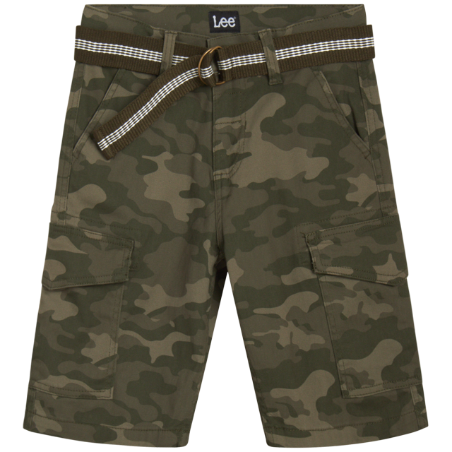 Lee Boys Premium Belted Twill Shorts, Sizes 418 and Husky