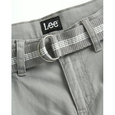 Lee Boys Premium Belted Twill Shorts, Sizes 4-18 and Husky