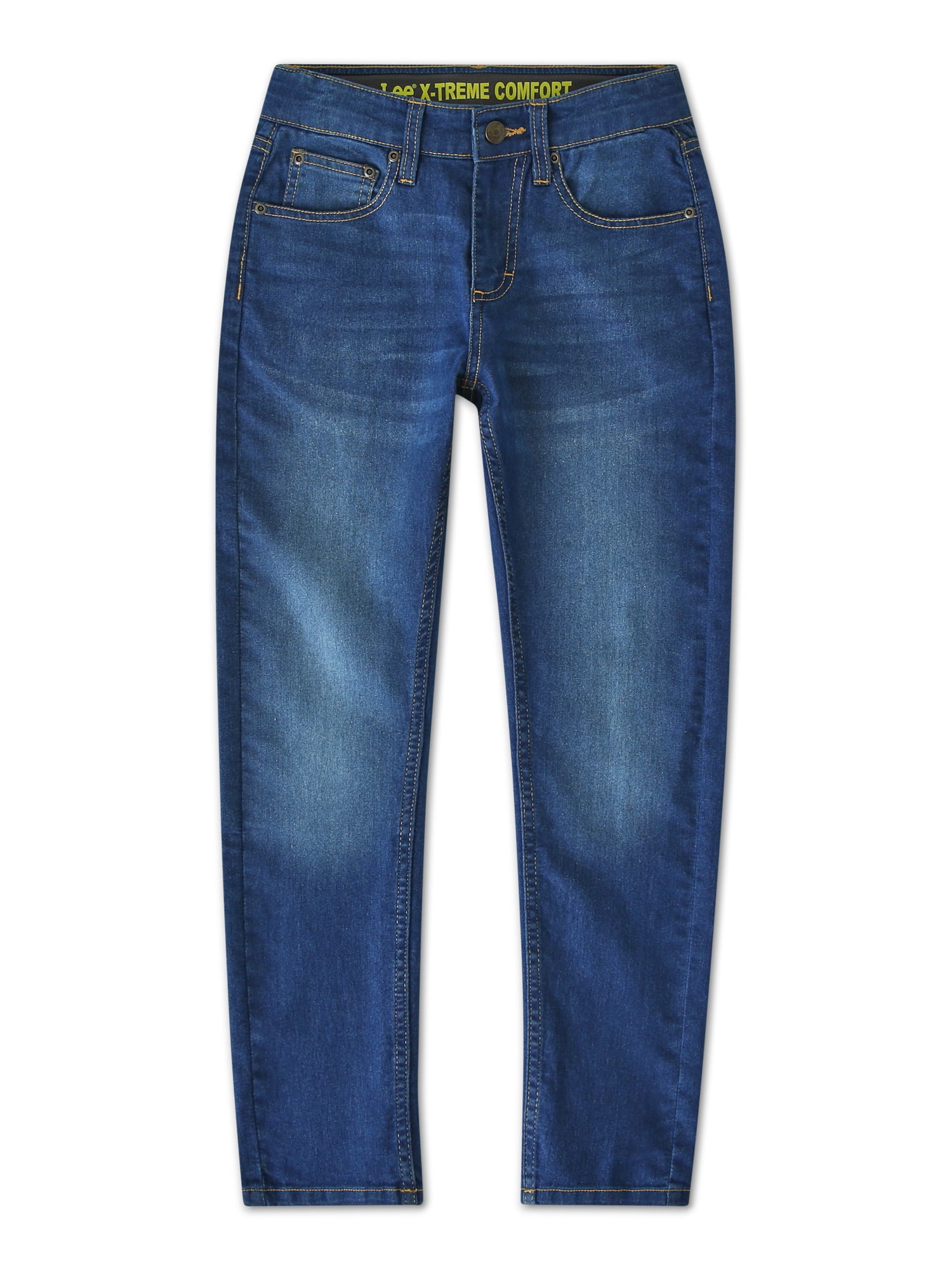 Lee Boys Premium Slim Stretch Jeans, Sizes 4-18 & Husky - Walmart.com