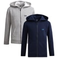 thumbnail image 1 of Lee Boys Hoodies - 2 Pack/3 Pack Super Soft Fleece Zip Up Hoodie Sweatshirts for Boys (Size: S-XL), 1 of 7