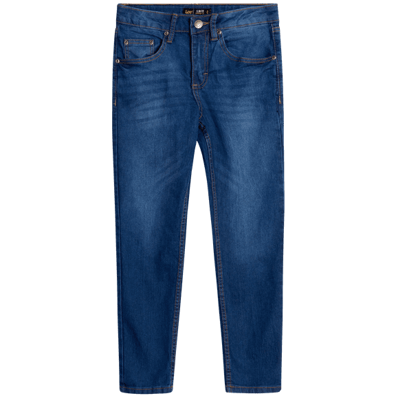 Lee Boys' Slim Fit Denim Jeans - Ultra Stretch Casual Pants for Boys (2T-16)