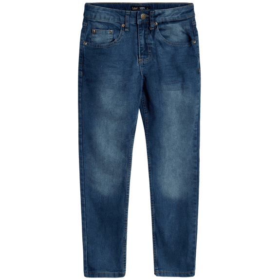 Lee Boys' Slim Fit Denim Jeans - Ultra Stretch Casual Pants for Boys (2T-16)