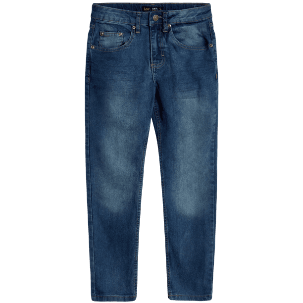 Lee Boys' Slim Fit Denim Jeans Ultra Stretch Casual Pants for Boys