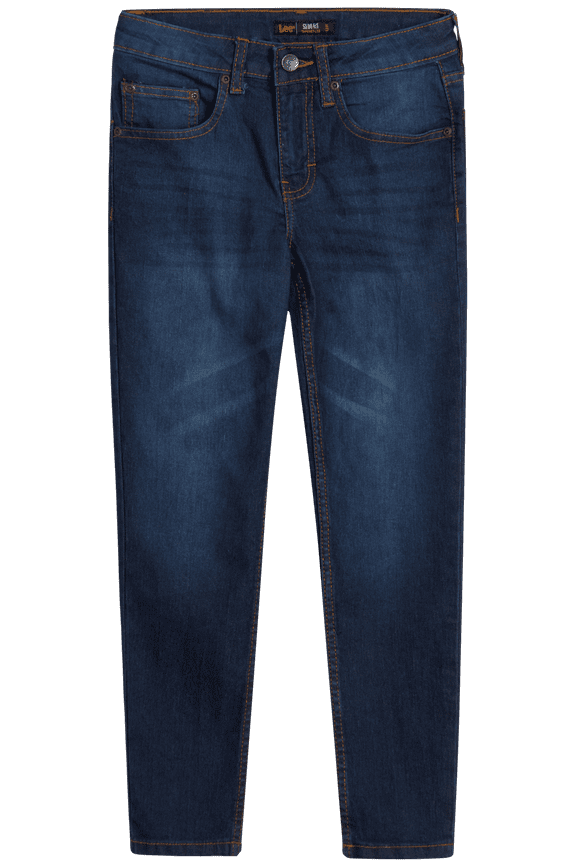 Boys' Slim Fit Denim Jeans - Ultra Stretch Casual Pants for Boys (2T-16)