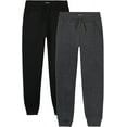 thumbnail image 1 of Lee Boys Sweatpants - 2 Pack Basic Cozy Active Fleece Jogger Pants with Pockets (4-20), 1 of 7