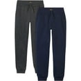 thumbnail image 1 of Lee Boys' Sweatpants - 2 Pack Basic Cozy Active Fleece Jogger Pants with Pockets (4-20), 1 of 1
