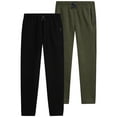 thumbnail image 1 of Lee Boys' Sweatpants - 2 Pack Basic Cozy Active Fleece Jogger Pants with Pockets (4-20), 1 of 7