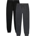 thumbnail image 1 of Lee Boys' Sweatpants - 2 Pack Basic Cozy Active Fleece Jogger Pants with Pockets Size L 14/16, 1 of 1
