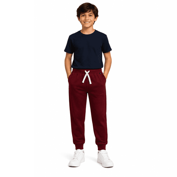 Lee Boys' Sweatpants - 4 Pack Basic Cozy Active Fleece Jogger Pants with Pockets (4-20)