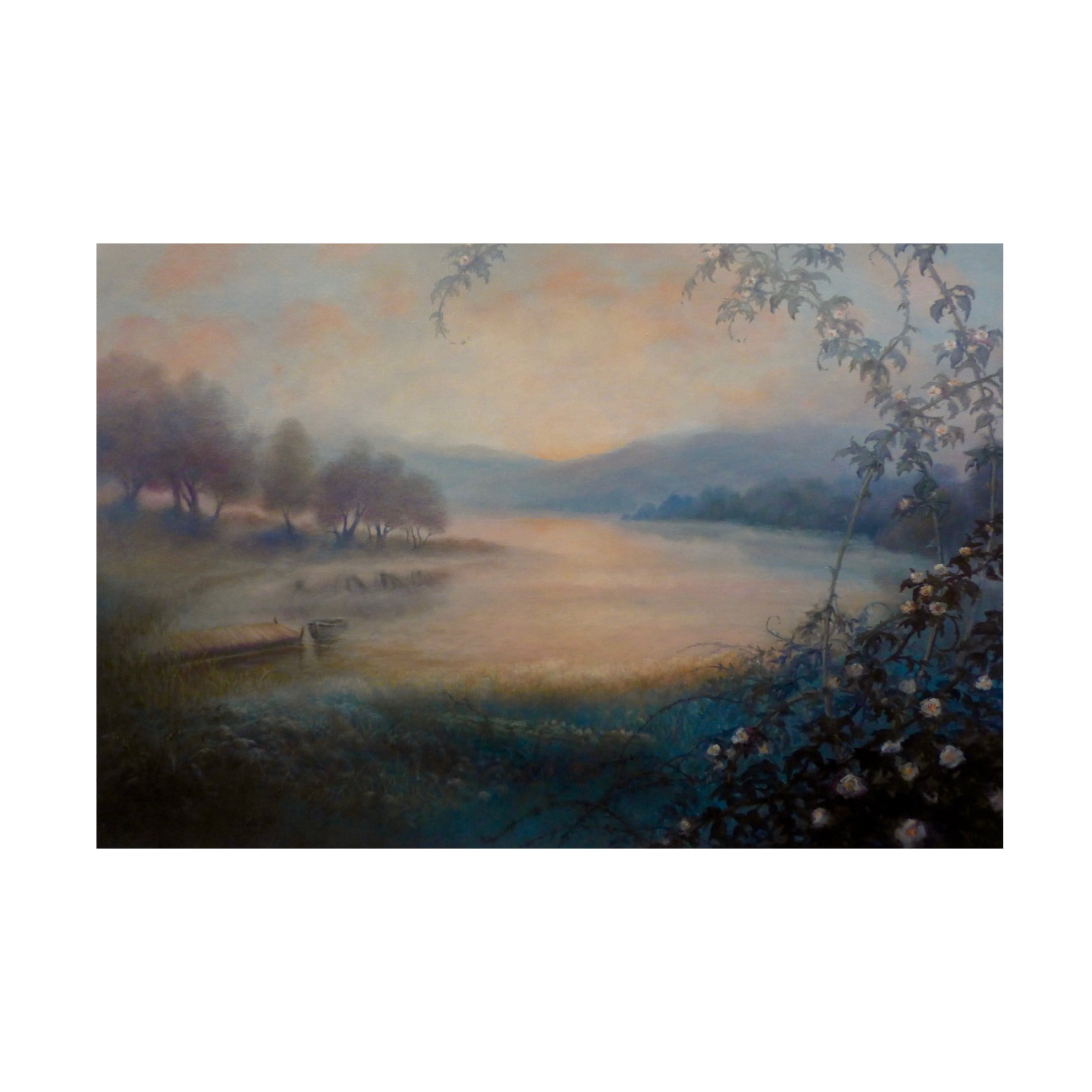 Lee Campbell 'Endroit Pour Rever, 2022' Canvas Art - 32 x 22 Inches