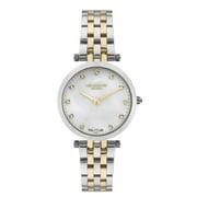 Lee Cooper LC07411.220 Ladies Silver Watch with White Dial
