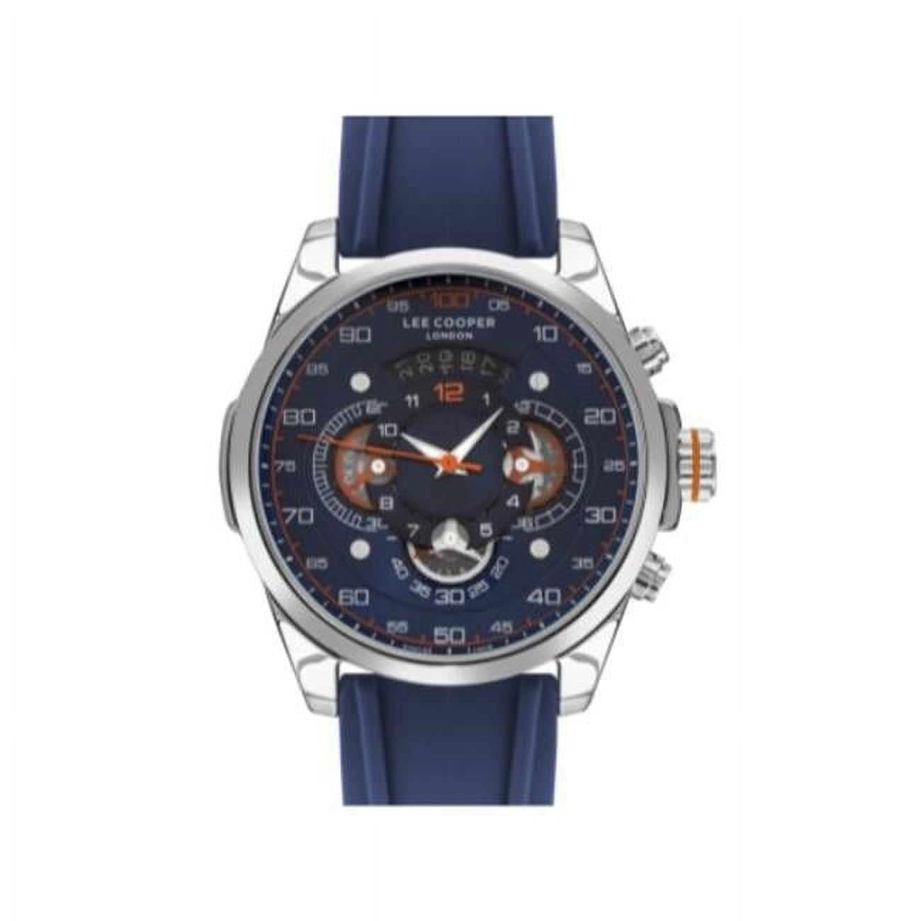Lee Cooper Mens Silver Watch with Blue Philippines Ubuy