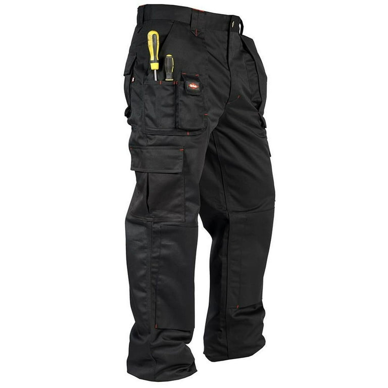 Lee Cooper Mens Multi Pocket Work Pants - Walmart.com