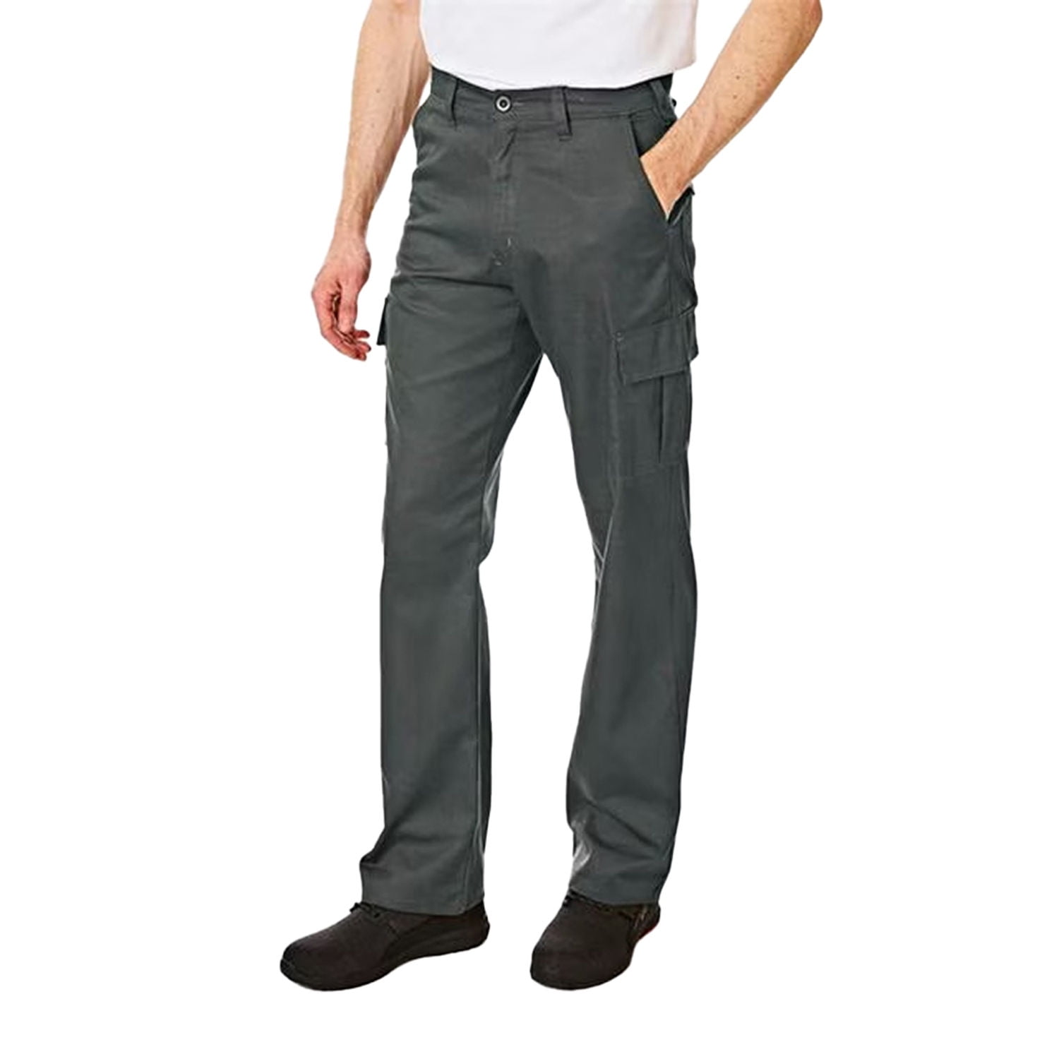 Lee Cooper Mens Plain Cargo Pants - Walmart.com