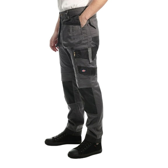 Lee Cooper Mens Stretch Knee Pad Cargo Pants