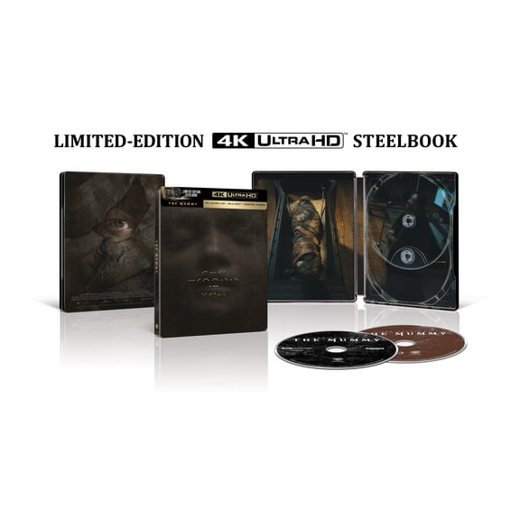 Lee Cronin's The Mummy (Steelbook) (4K Ultra HD + Blu-ray + Digital Copy), Horror, New Line Cinema