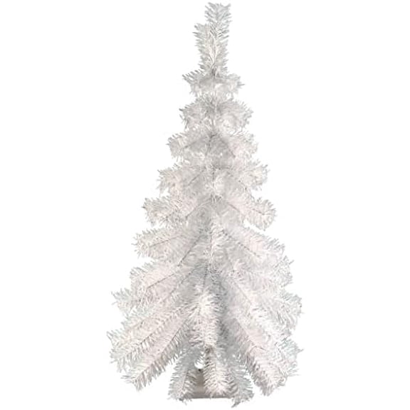 Lee Display 3FT White Hanging Wall Christmas Tree, Vintage Retro Style$$Home Decor, Kitchen, & Other