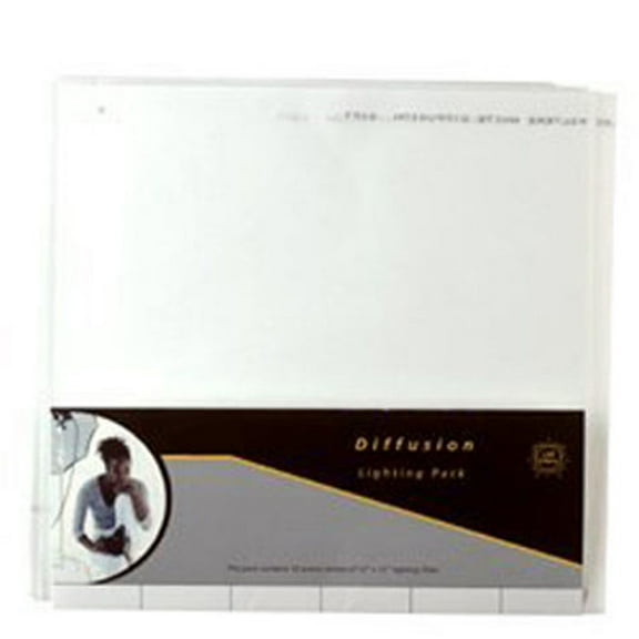 Lee Filters Filters Diffusion Filter Lighting Pack - 12 Sheets (10 x 12")