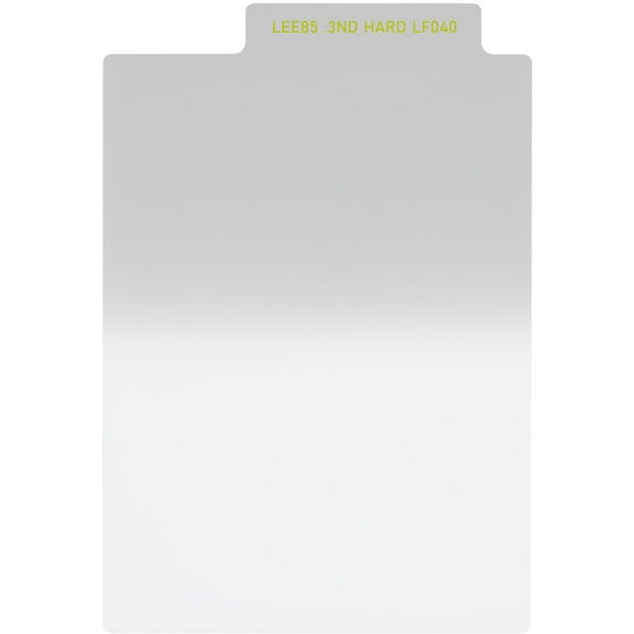 Lee Filters LEE85 85x115mm Neutral Density 0.3 Hard Grad Resin Filter