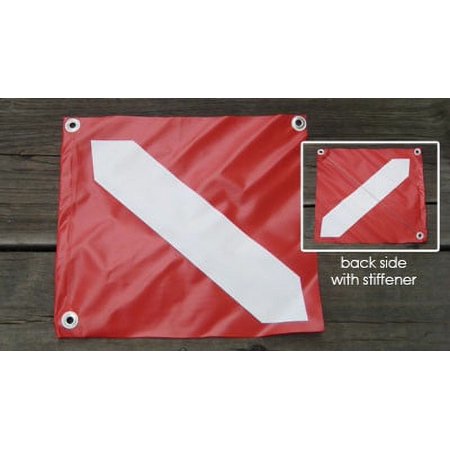 Lee Fisher 20" x 24" Vinyl Diver Flag