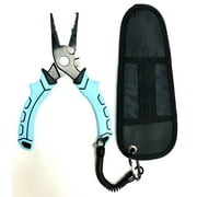 Lee Fisher Sports 7.5 Aluminum Split Ring Plier with Tungsten Cutter