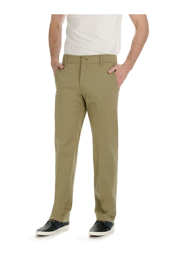 Flat Front Twill Khaki - Mens Jeans  - 4273560