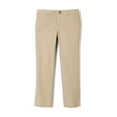 thumbnail image 1 of Lee Girls School Uniform Stretch Twill Straight Leg Pants, Sizes 4-20, 1 of 4