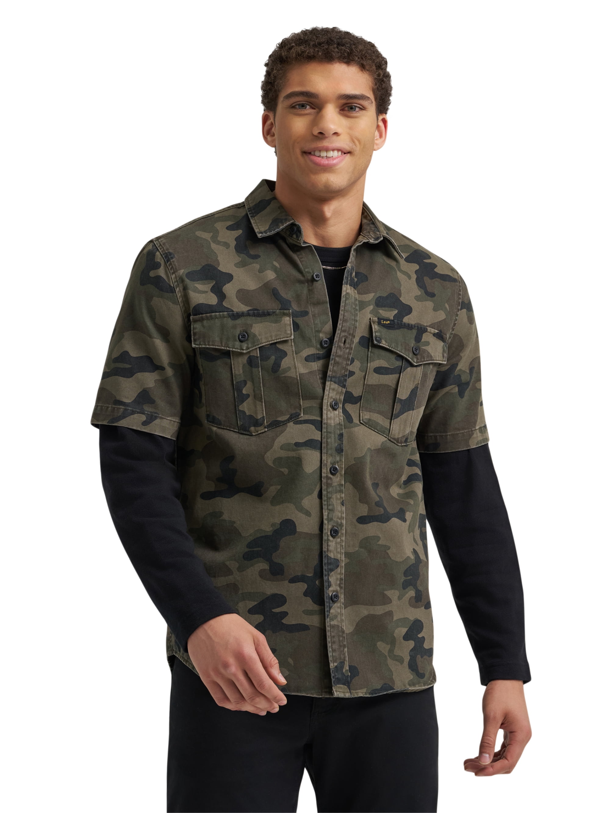 Lee® Men's Heritage Short Sleeve Surplus Shirt, Sizes S-3XL