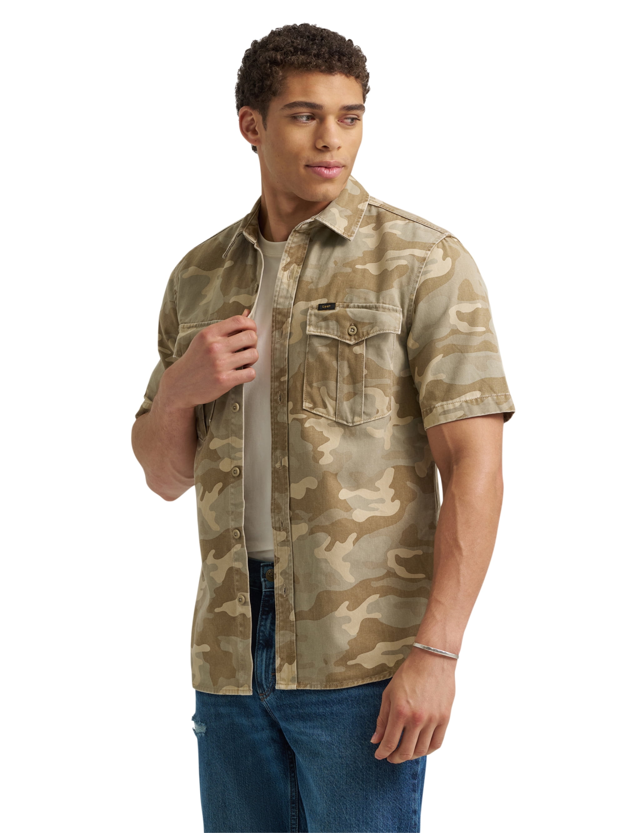 Lee® Men's Heritage Short Sleeve Surplus Shirt, Sizes S-3XL