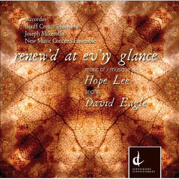 Lee,Hope / Eagle,David - Renew'd at Every Glance - Music & Performance - CD
