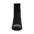 thumbnail image 1 of Lee Iconic Originals Quarter Low Cut Socks, 10-13, Black, 20-Pack, 1 of 7