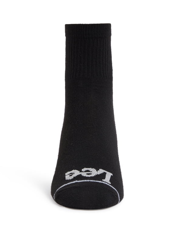 Iconic Originals Quarter Low Cut Socks, 10-13, Black, 20-Pack