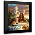 thumbnail image 1 of Lee, James 19x24 Black Modern Framed Museum Art Print Titled - Mission Scene, 1 of 5