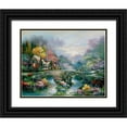 thumbnail image 1 of Lee, James 24x20 Black Ornate Wood Framed with Double Matting Museum Art Print Titled - Going Home, 1 of 4