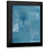 Lee, Judson 12x14 Black Modern Framed Museum Art Print Titled - Tire Tracks III